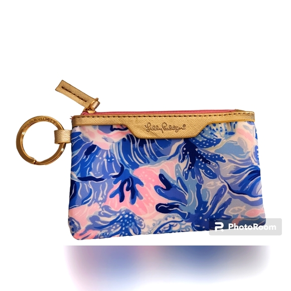 NWOT Lilly Pulitzer ID Holder wallet with keychain. - Picture 3 of 9
